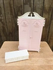 Barbie Susy Goose Wardrobe Armoire & Hope Chest Lot Vintage 1960s Doll Furniture