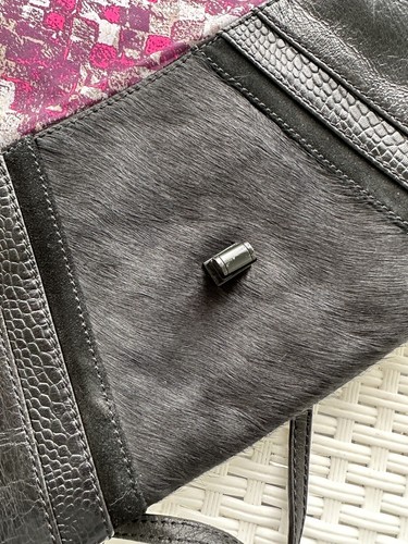 ELLIOTT LUCCA ~ Cordoba Clutch- oder Schultertasche PONYHAAR ERSTAUNLICHER ZUSTAND - Bild 9 von 11