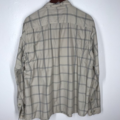 Patagonia Men’s Long Sleeve Button Down Vented Shirt Hiking Fishing Size Large - Picture 10 of 12