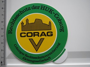 Aufkleber Sticker Huk Coburg Corag Rechtsschutz 54 Ebay