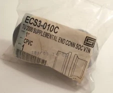 SPEARS ECS3-010C Supplemental End Connector - 1" - CPVC - Viton / FKN  - (T2000)