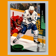 Dave Ellett #205 1993 Parkhurst Emerald Ice Toronto Maple Leafs Hockey Card NHL