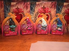 NEW Hasbro Dreamworks Trolls Hair with Flair Lot Poppy Branch Guy Diamond Maddy