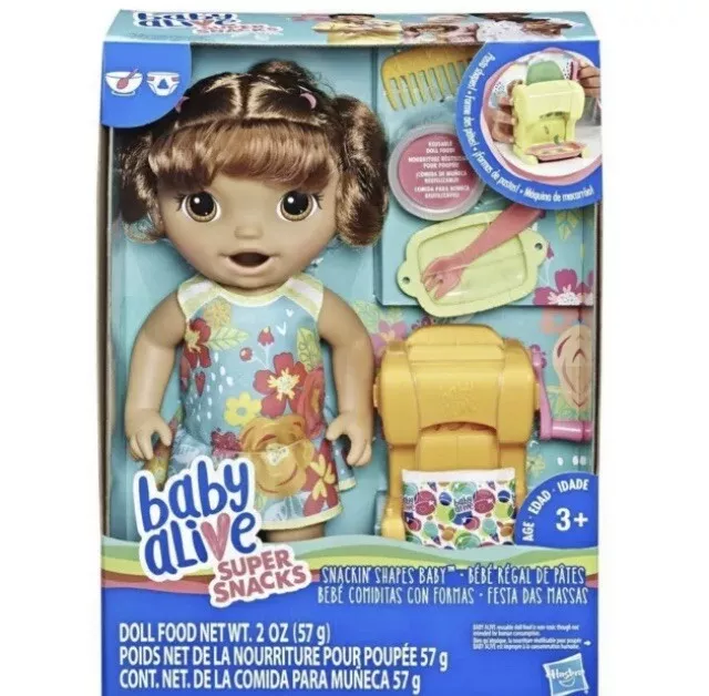 Baby Alive Snackin Shapes Baby Brunette HTF Ships Fast