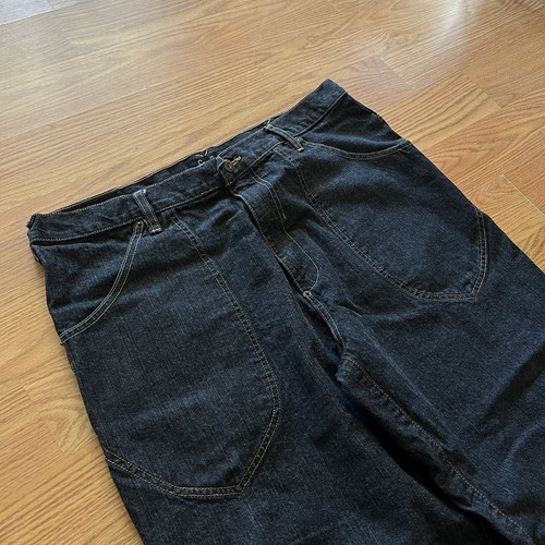 Vintage Sean John Baggy Fit Black Denim Jeans 38x35 Wide Loose Skate y2k - Picture 4 of 11