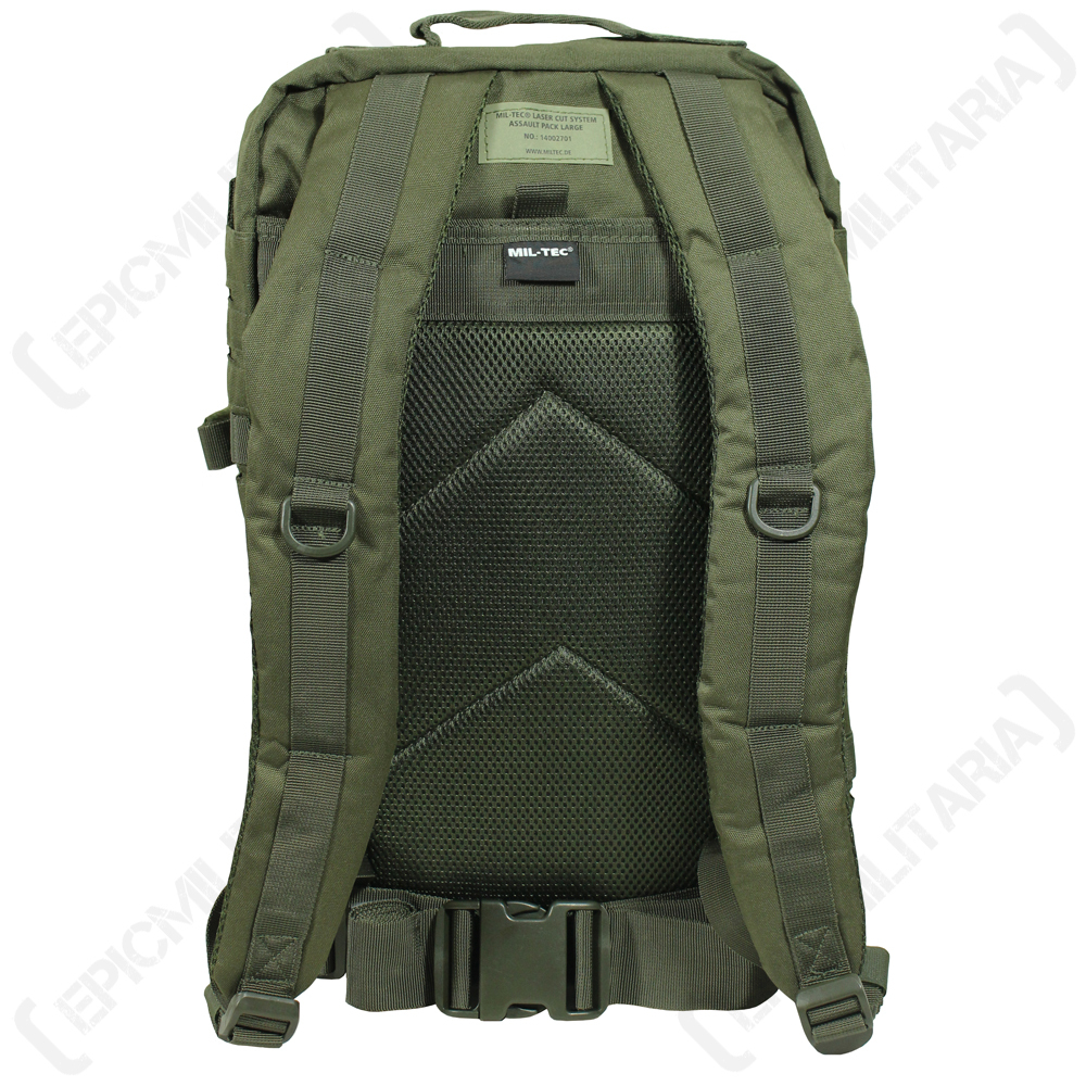 Zaino Militare Tattico 36L Verde Oliva - Sistema MOLLE - Borsa Esercito Grande - Foto 2