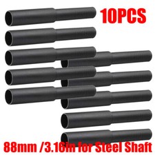 10PCS Golf Club Butt Extender Plastic Extension Rod for steel Shaft Golf Putte