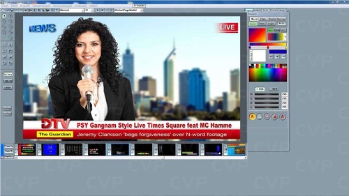 DATAVIDEO CG250 SD/HD Character Generator Software For Live Production - Picture 3 of 8