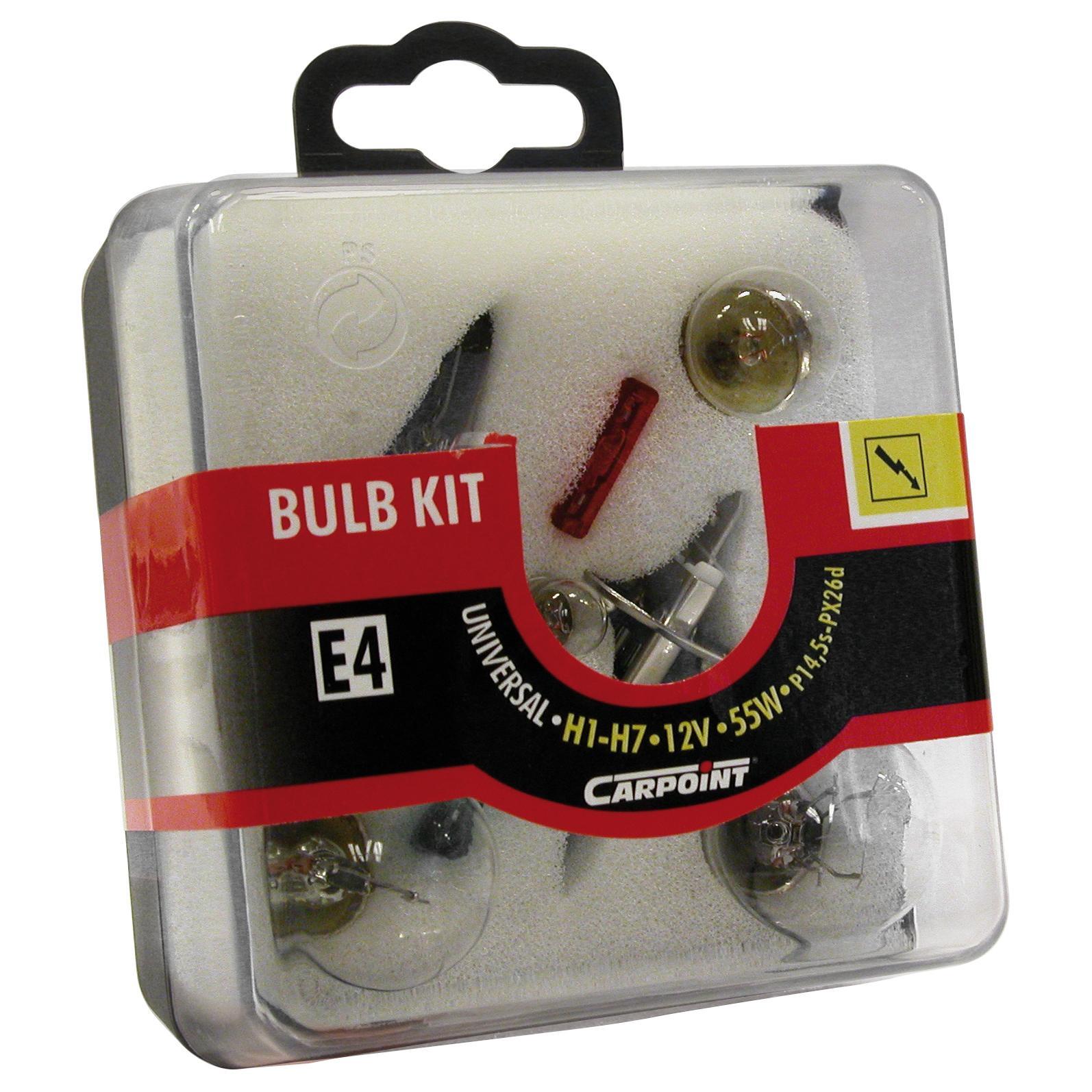 Sumex Kit Ampoules H1 + H7 'Kombi' - Lot Essentiel 7 Pièces 12V Avec Fusibles