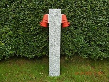 Gartensteckdose Energies&auml;ule Kraftstrom 16A Granit Steckdose Steckdosens&auml;ule
