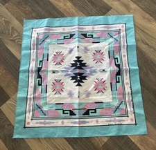 Spring Industries Fabric Panel Bandana USA RN14193 Southwestern Handkerchief