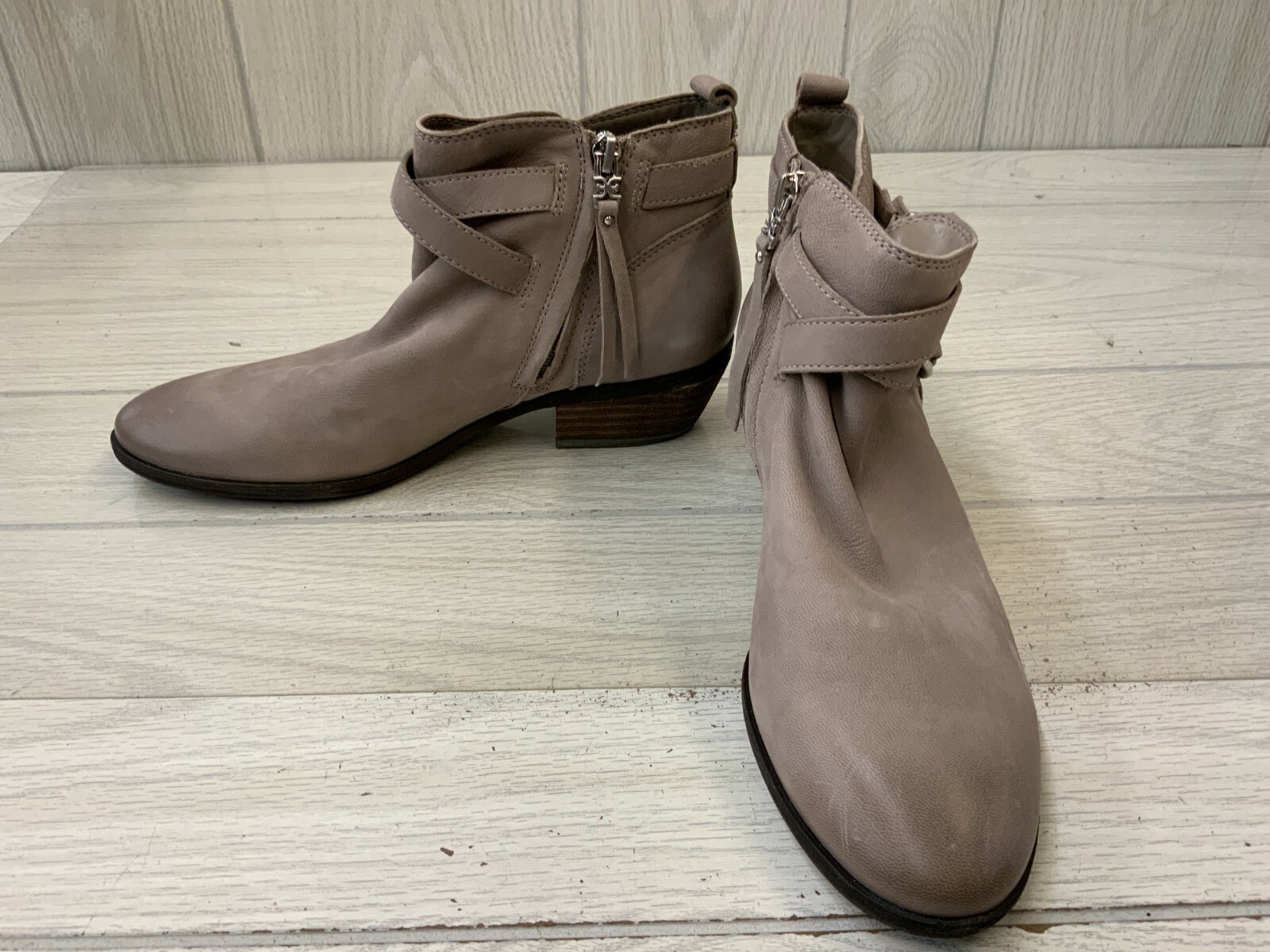 Women's Sam Edelman Parlie Bootie - Stone - Size 7.5