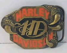 Harley-Davidson Belt Buckle D-87 1993 Made In USA