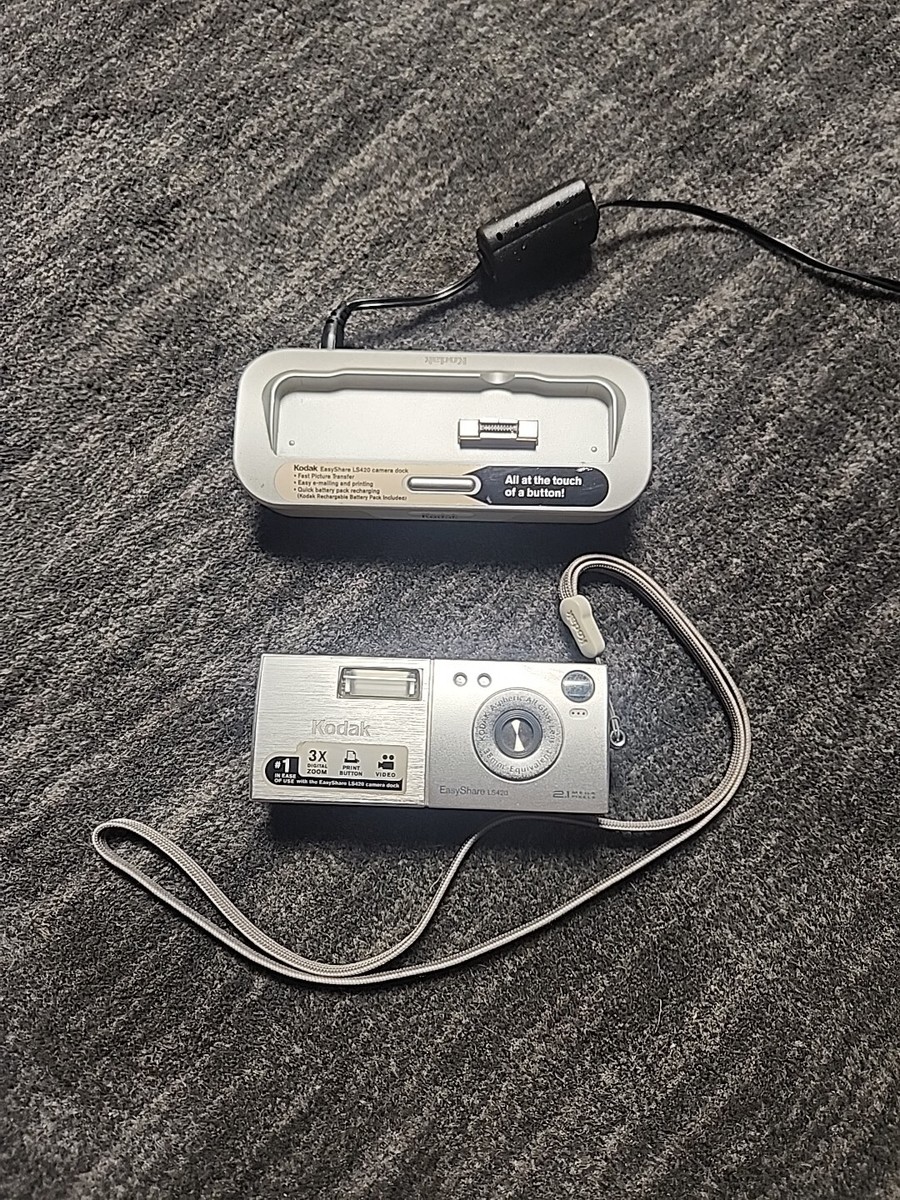 Kodak Digital Camera EasyShare LS420 2.1MP Silver Tested | eBay