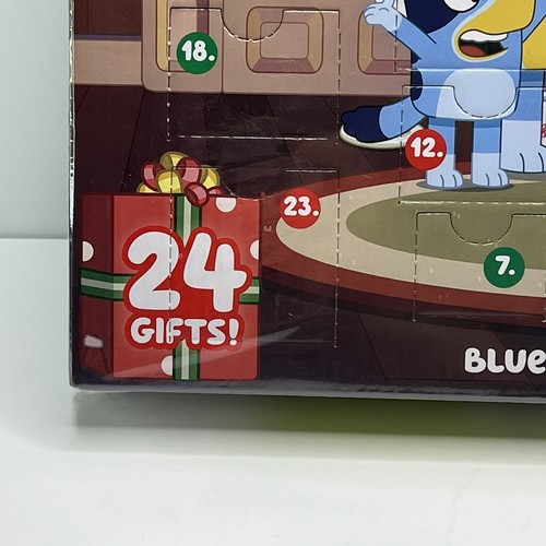 Bluey's Family Christmas Advent Calendar 2023 Pack NEW 24 Gifts Bluey Official - Picture 3 of 5