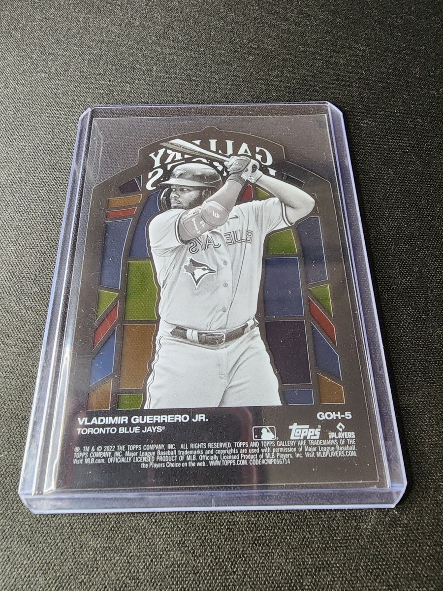 2022 Topps Gallery Vladimir Guerrero Jr Stained Glass Blue Jays | eBay