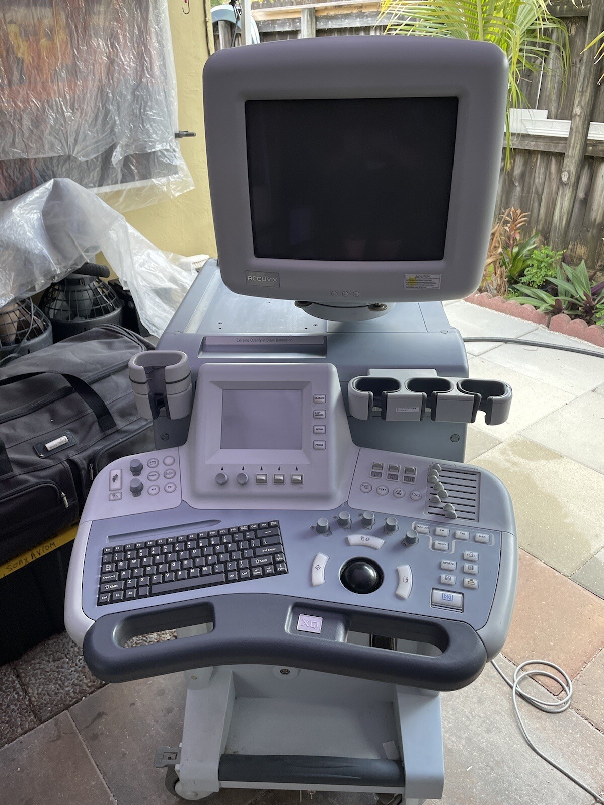 Samsung Medison Accuvix XQ Ultrasound Machine, No Probes!