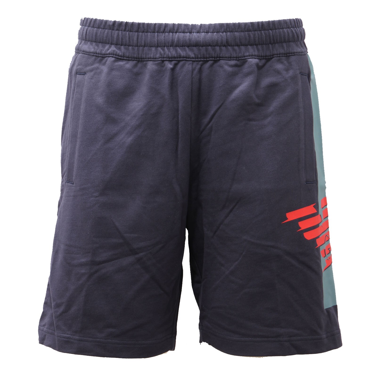 0612AE бермуды uomo EMPORIO ARMANI синие хлопковые шорты мужские 13590₽