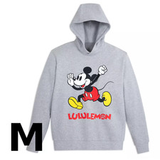 lululemon Disney Mickey Mouse Steady State Pullover Hoodie Adult MEDIUM