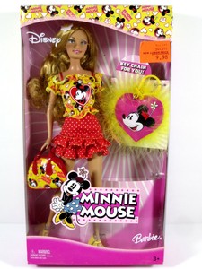 minnie mouse barbie doll