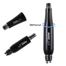 Dental 4:1 Hygiene Prophy Handpiece 360° Swivel Straight Cone Air Motor 4Hole ns