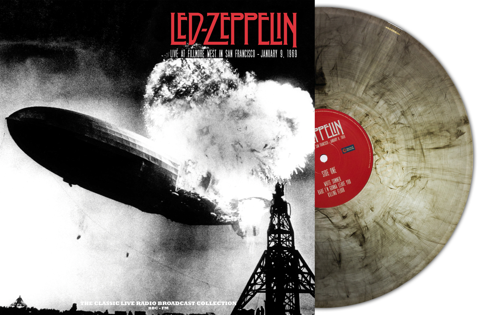 Led Zeppelin Live at Fillmore West, San Francisco, 1969 (Vinyl LP)