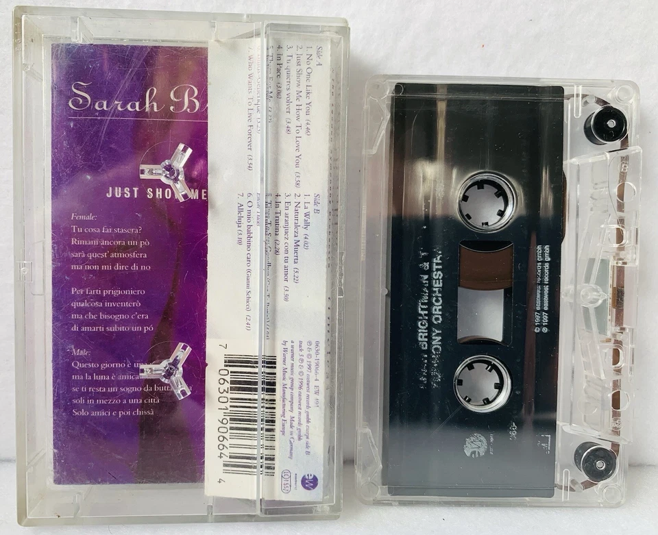 Sarah Brightman & London Symphony Orchestra, atemporal, cinta de casete, GC Foto 2 de 3