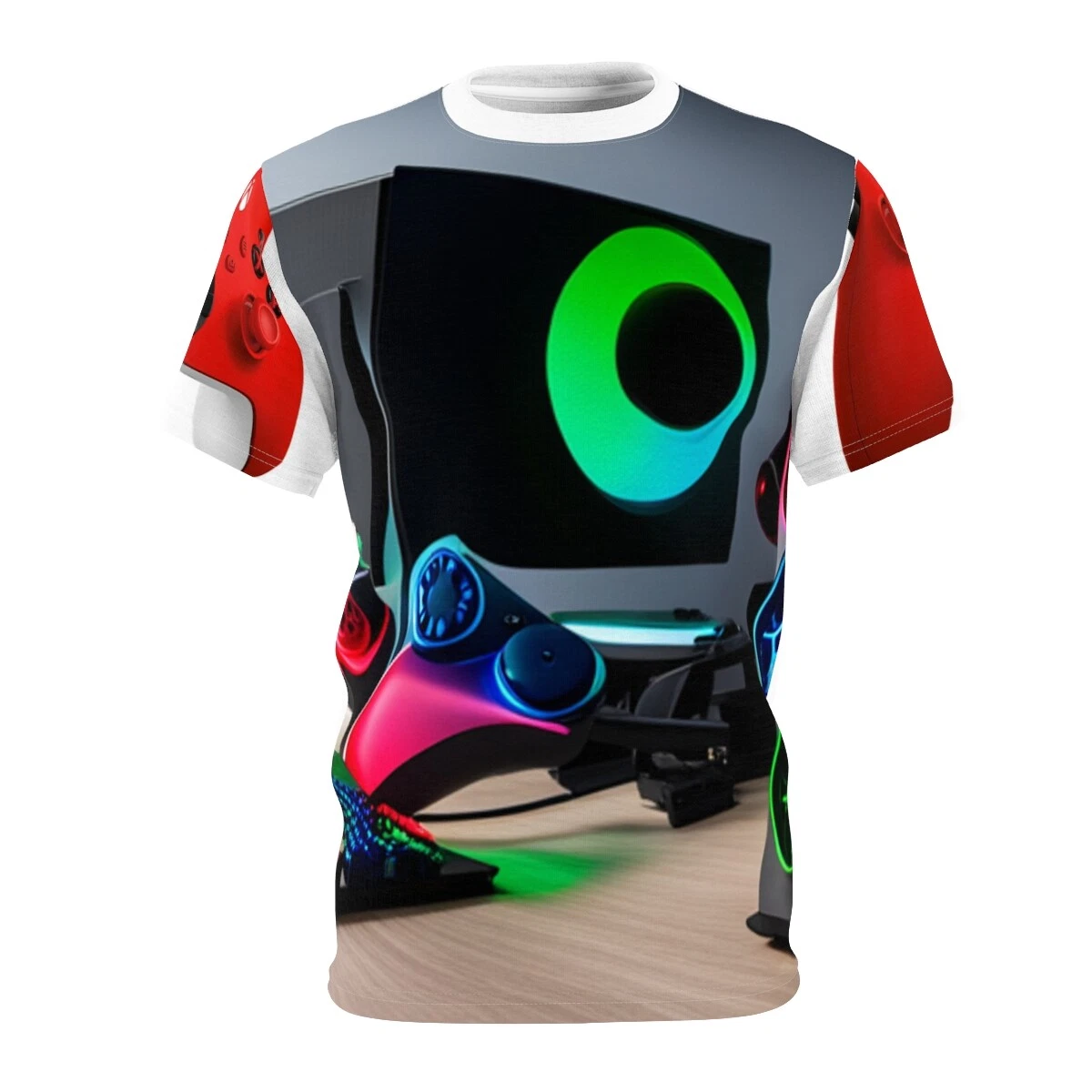Unisex Cut & Sew Tee (AOP)
