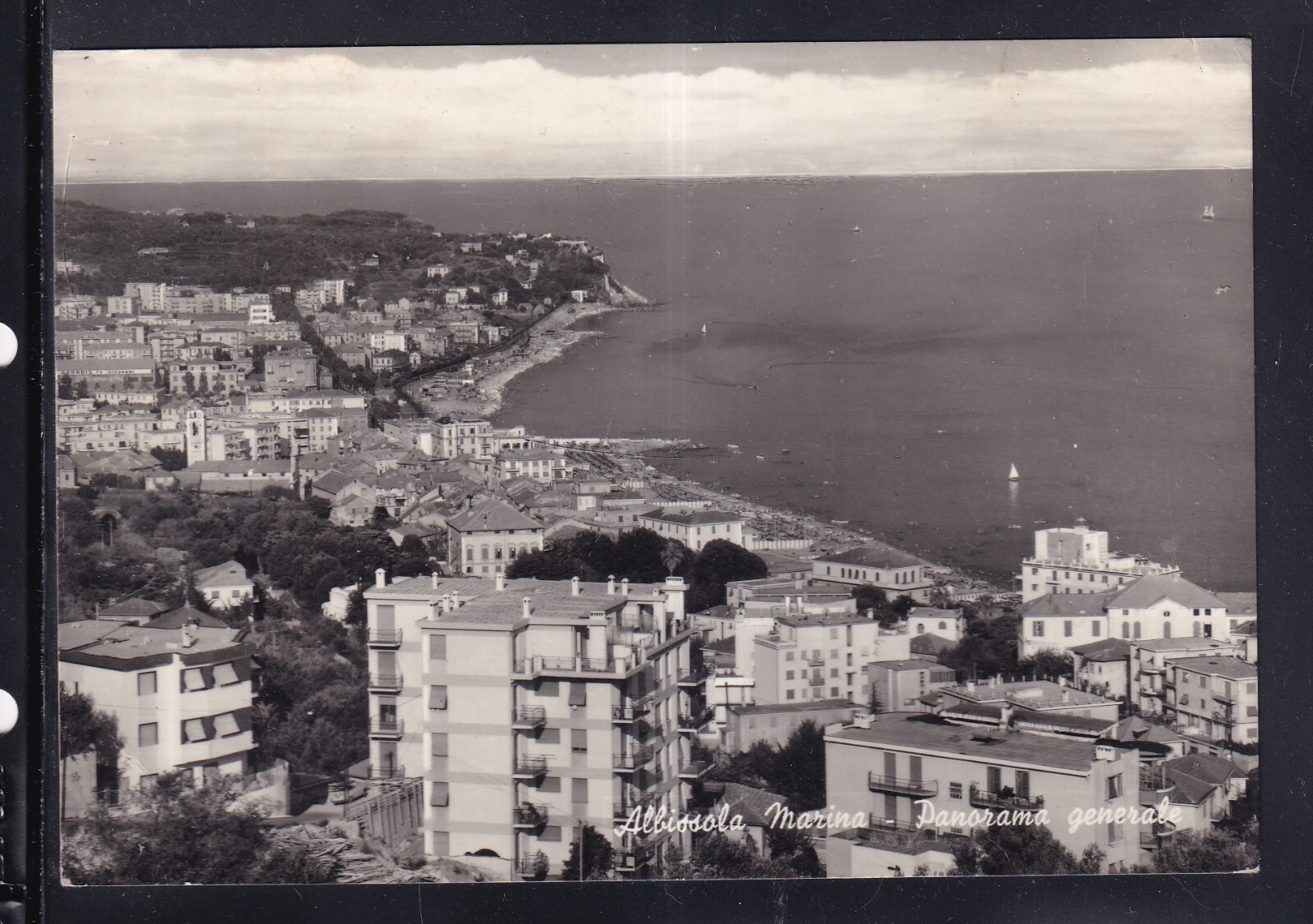 Cartolina Albissola Marina Panorama Generale GB1305