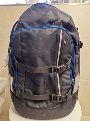 Satch Schulrucksack - Schwarz Blau 