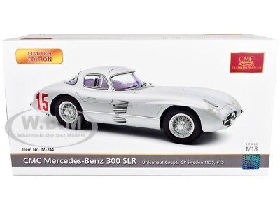 MERCEDES-BENZ 300 SLR #15 SWEDEN GP (1955) 1/18 DIECAST MODEL CAR