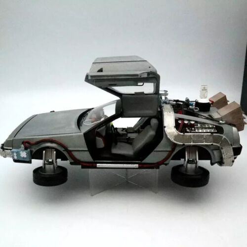 HotWheels 1:18 Super Elite Back To The Future Time Machine Ultimate Editon BLY44 - Picture 6 of 10