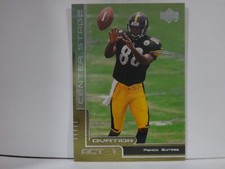 2000 Upper Deck Ovation Center Stage Steelers Football Card #CS9 Plaxico Burress