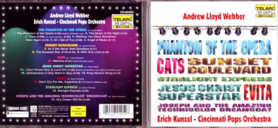 ERICH KUNZEL - Andrew Lloyd Webber - CD - Telarc 20Bit-AUDIOPHILer SAmpler