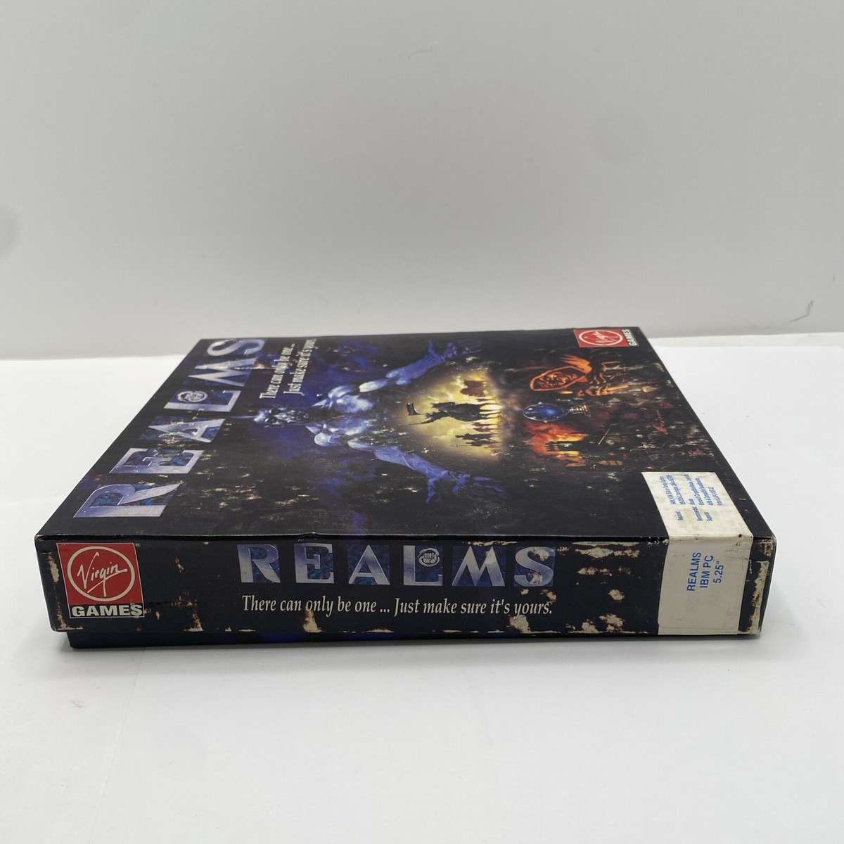 Realms 1991 Virgin Games Big Box Vintage Retro IBM PC 5.25