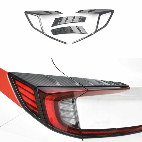 For 20-23 Hyundai Sonata Rear Tail Light Lamp Frame Cover Trim Carbon Fiber ABS - Bild 1 von 8