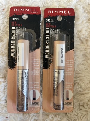 Rimmel Wonder'Cloud Eyeshadow ,#005 Chill Peach (2packs)