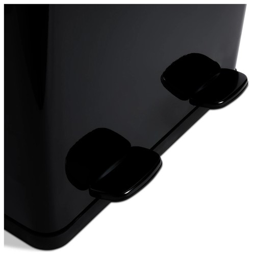 Habitat 60L Pedal Bin Twin Compartment Black For Home &Office Bin-Dentet &Broken - 第 6/8 張圖片