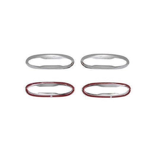 For Honda Accord 13-17 ABS Chrome Exterior Side Door Bowl Molding Cover Trims 8P - Picture 3 of 8