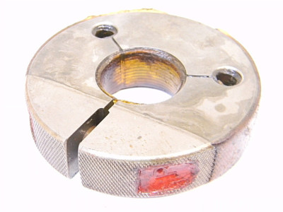 USED THREAD RING GAGE 1-1/4'' x 19  UNEF-2A L.H.  (GO P.D. 1.2124) LEFT HANDED