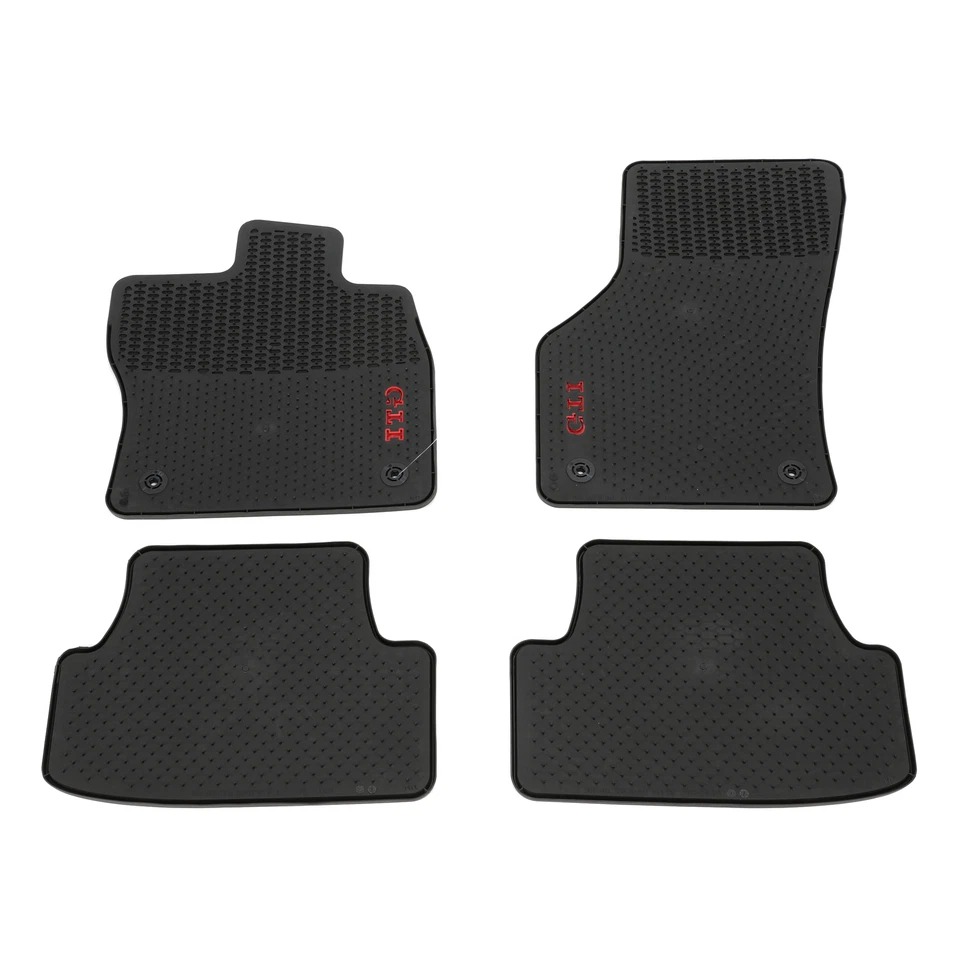 NEW 2015-2023 VW Volkswagen GTI MK7 All Season Rubber Monster Mats Set GENUINE - Image 2 of 3