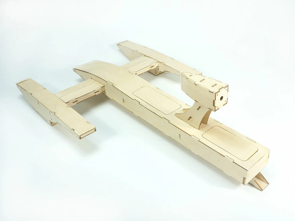 Air-Boot-Kit, Outrigger-Rennboot - wenn Speed zählt -  MIT Boostständer - Bild 4 von 4