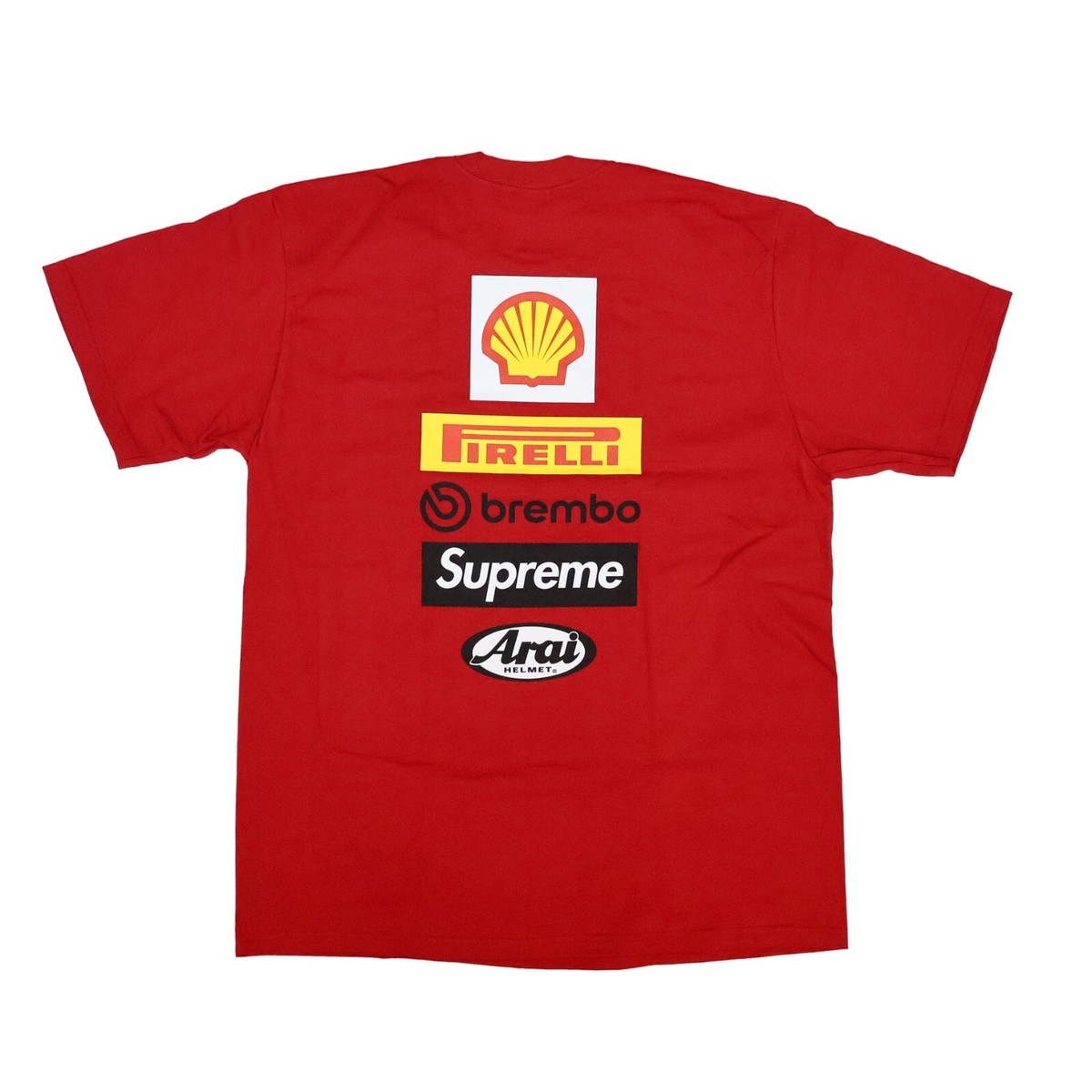 Supreme Ducati Logos Tee Red | eBay