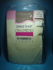 Dance Shop Children's Shimmer Tights Skintone 3213 8 To 10 Yrs Old NEW