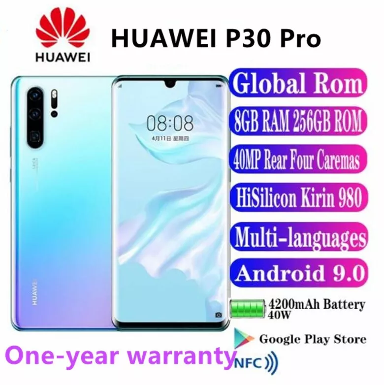 huawei p30 pro 8gb/256gb グローバル版