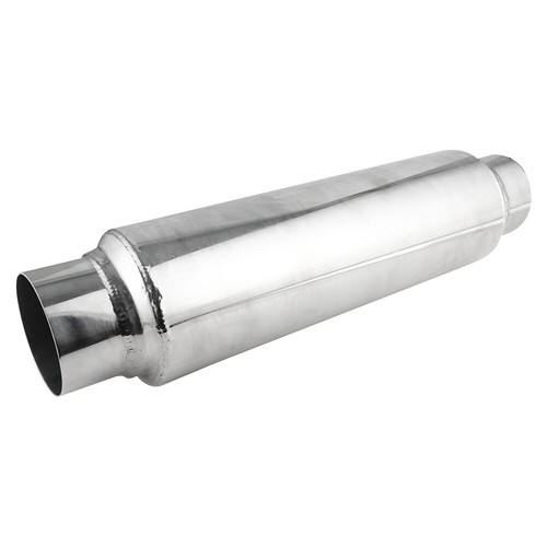 Resonador silenciador escape entrada/salida 2,5" 16" largo para Chevy Camaro 6,2 L 5,7 L - Imagen 9 de 11