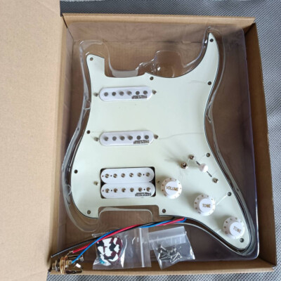 Prewired SSH Pickguard Multi Switch Wilkinson Alnico 5 Pickup For ST Guitar