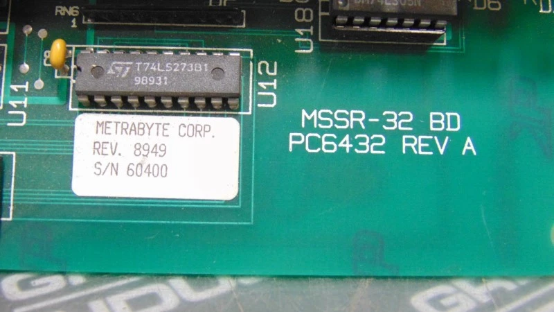 USED Keithley MSSR-32 BD PC6432 Relay Board Rev. A - Image 3 of 3