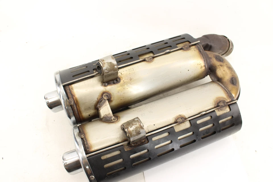 Bmw R1100S 2001 modelo especial ABS tubo de escape silenciador de lata deslizable Foto 3 de 4