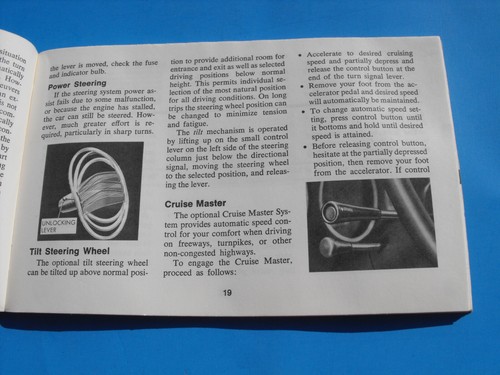 1973 CHEVROLET FULLSIZE ORIGINAL OPERATOR OWNERS MANUAL - Picture 7 of 7